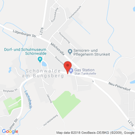 Standort der Tankstelle: STAR Tankstelle in 23744, Schönwalde