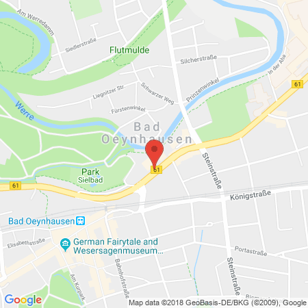 Standort der Tankstelle: STAR Tankstelle in 32545, Bad Oeynhausen