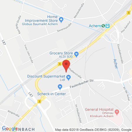 Standort der Tankstelle: BAUM Tankstelle in 77855, Achern