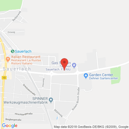 Standort der Tankstelle: TANKHOF SAUERLACH Tankstelle in 82054, Sauerlach
