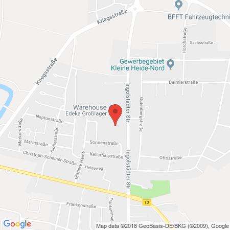Standort der Tankstelle: EDEKA Tankstelle in 85080, Gaimersheim