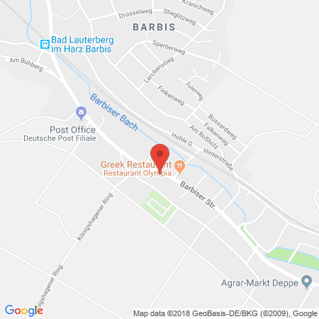 Position der Autogas-Tankstelle: Star Tankstelle in 37431, Bad Lauterberg