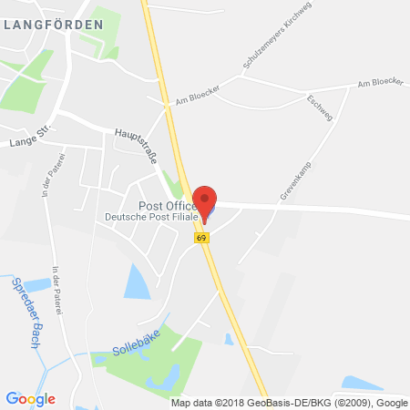Standort der Tankstelle: GS agri eG Tankstelle in 49377, Langförden