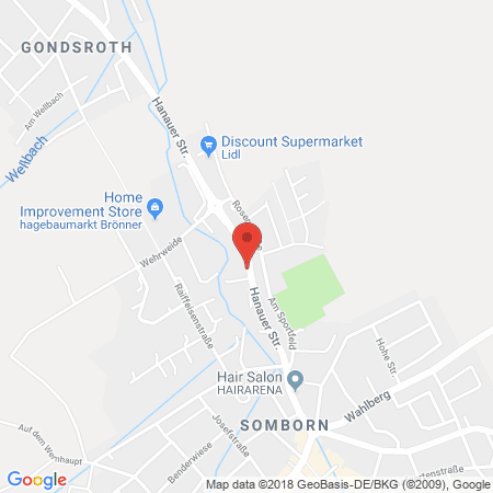 Standort der Tankstelle: TotalEnergies Tankstelle in 63579, Freigericht