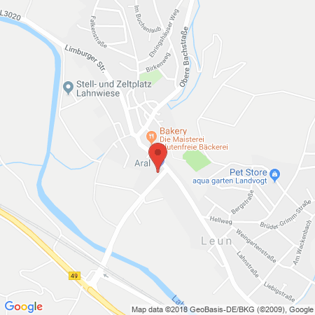 Standort der Tankstelle: ARAL Tankstelle in 35638, Leun