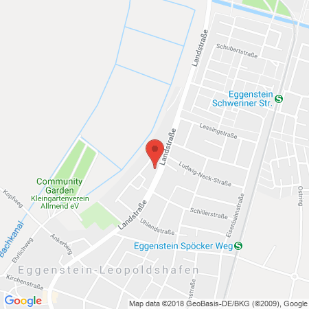 Standort der Tankstelle: BFT Tankstelle in 76344, Eggenstein