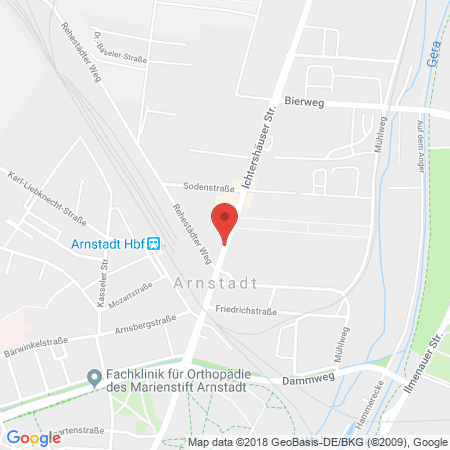 Standort der Tankstelle: STAR Tankstelle in 99310, Arnstadt