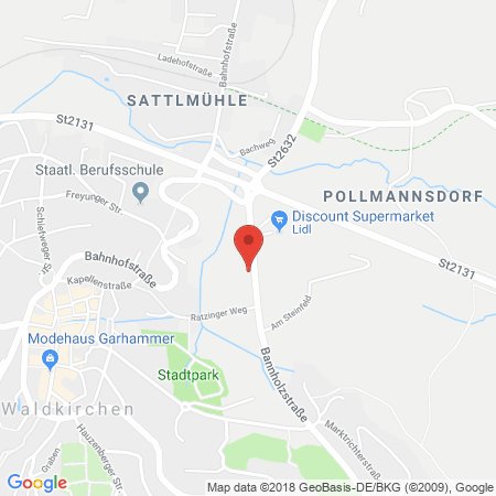 Standort der Tankstelle: OMV Tankstelle in 94065, Waldkirchen