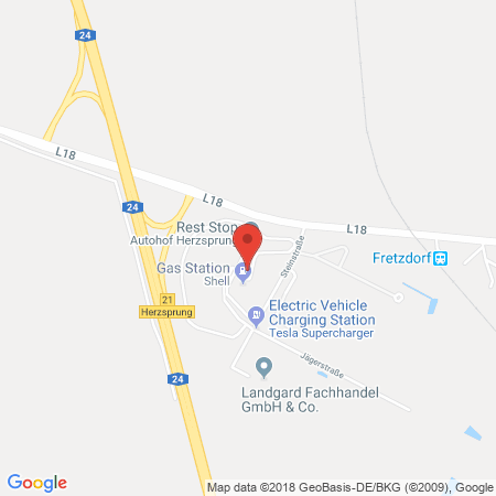 Standort der Tankstelle: Shell Tankstelle in 16909, Wittstock/Dosse