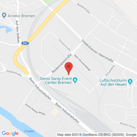 Standort der Tankstelle: Hoyer Tankstelle in 28239, Bremen