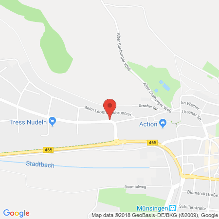 Standort der Autogas Tankstelle: Autohaus Fichtner GmbH in 72525, Münsingen