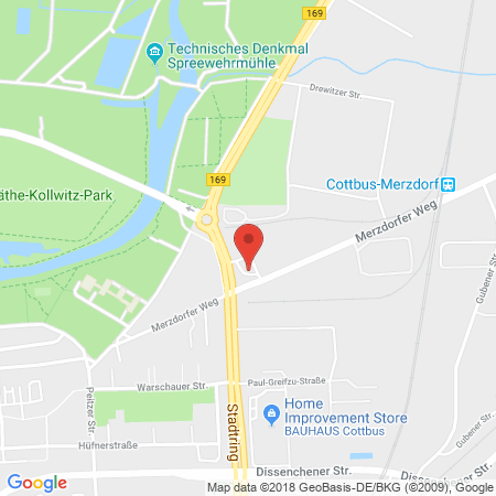 Standort der Tankstelle: ARAL Tankstelle in 03042, Cottbus