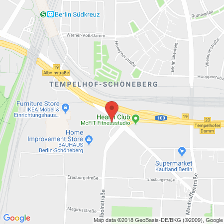 Standort der Tankstelle: ARAL Tankstelle in 12103, Berlin