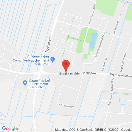 Position der Autogas-Tankstelle: Shell Tankstelle in 27474, Cuxhaven