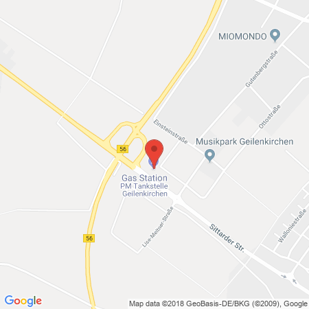 Position der Autogas-Tankstelle: Pm in 52511, Geilenkirchen