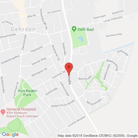 Standort der Tankstelle: ARAL Tankstelle in 30989, Gehrden