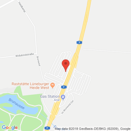 Position der Autogas-Tankstelle: Stamer Rasthaus Und Motel Gmbh in 29646, Bispingen