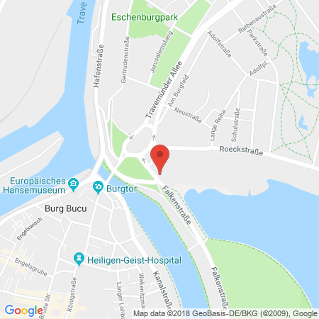 Standort der Tankstelle: AVIA Tankstelle in 23564, Lübeck