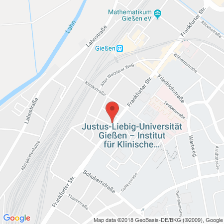 Position der Autogas-Tankstelle: Bft-tankstelle Förster, Gießen in 35392, Gießen