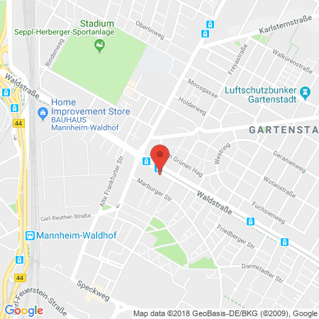 Standort der Tankstelle: SB Tankstelle in 68305, Mannheim