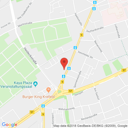 Standort der Tankstelle: ARAL Tankstelle in 47805, Krefeld