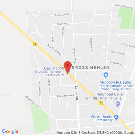 Standort der Tankstelle: CLASSIC Tankstelle in 29229, Celle