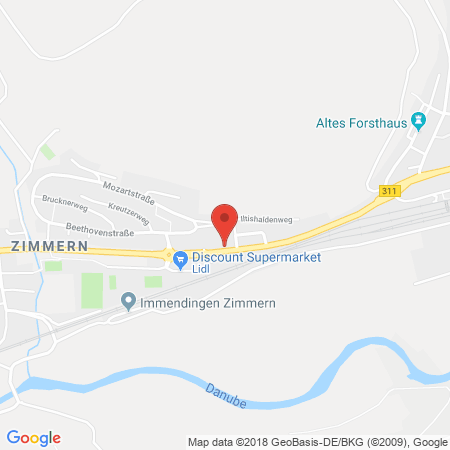 Standort der Tankstelle: Shell Tankstelle in 78194, Immendingen