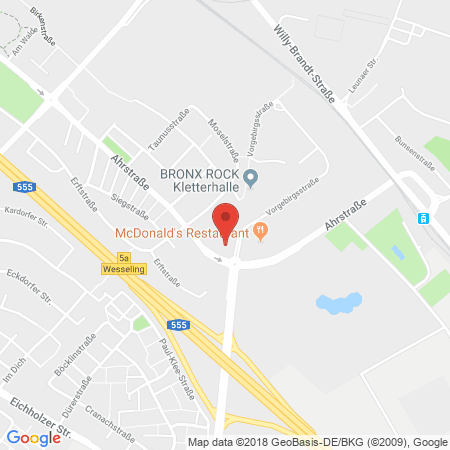 Standort der Tankstelle: Shell Tankstelle in 50389, Wesseling