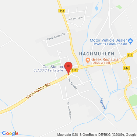 Standort der Autogas Tankstelle: Classic-Tankstelle Bernd Kilian in 31848, Bad Münder