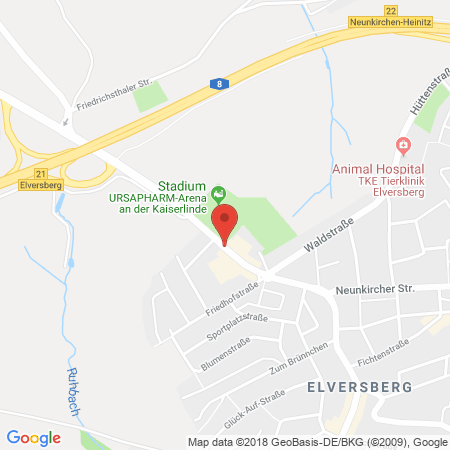 Standort der Tankstelle: ARAL Tankstelle in 66583, Spiesen-Elversberg