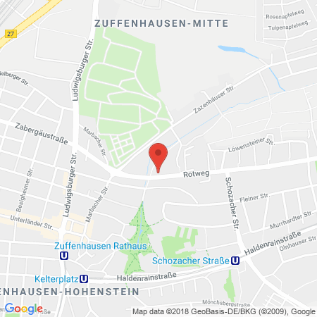 Position der Autogas-Tankstelle: JET Tankstelle in 70437, Stuttgart
