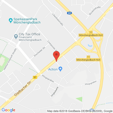 Standort der Tankstelle: JET Tankstelle in 41069, MOENCHENGLADBACH