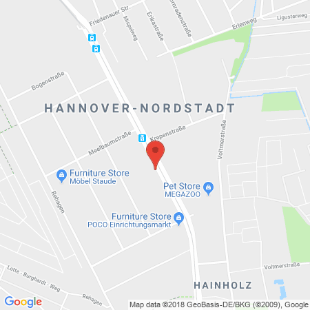 Standort der Tankstelle: JET Tankstelle in 30165, HANNOVER