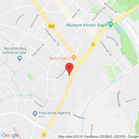 Position der Autogas-Tankstelle: JET Tankstelle in 45481, Muelheim