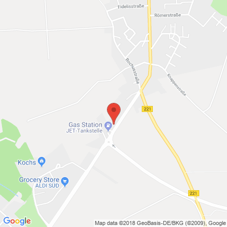 Position der Autogas-Tankstelle: JET Tankstelle in 52531, Uebach-palenberg