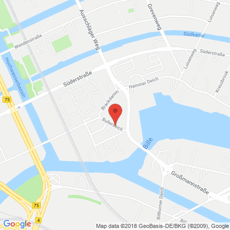 Standort der Autogas Tankstelle: SVG-Hamburg Norbert Mahnke in 20537, Hamburg