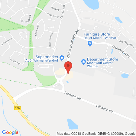 Standort der Tankstelle: TotalEnergies Tankstelle in 23968, Wismar