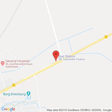 Standort der Tankstelle: SB Tankstelle in 33154, Salzkotten