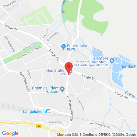 Standort der Tankstelle: ARAL Tankstelle in 38685, Langelsheim
