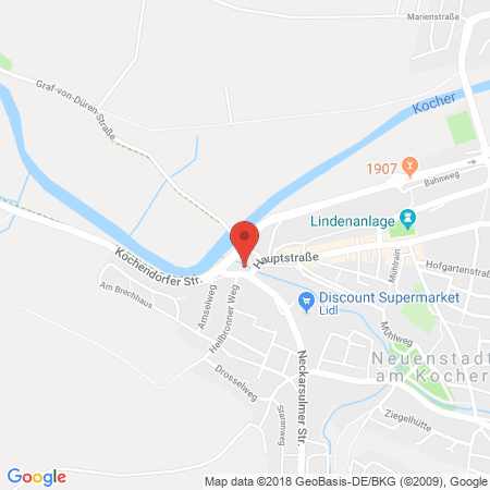 Standort der Tankstelle: ARAL Tankstelle in 74196, Neuenstadt