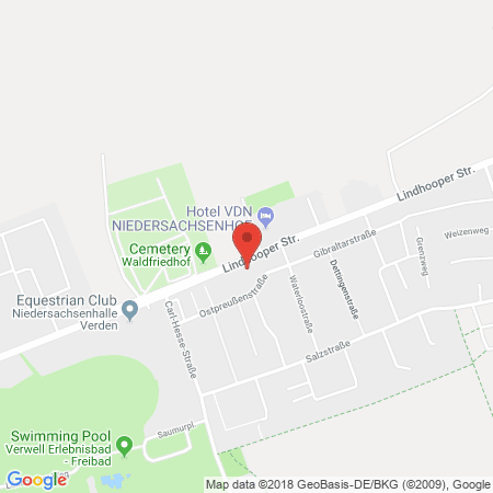 Standort der Tankstelle: ESSO Tankstelle in 27283, VERDEN