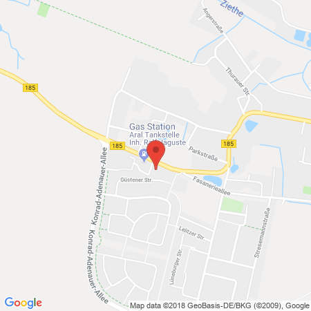 Standort der Tankstelle: ARAL Tankstelle in 06366, Köthen