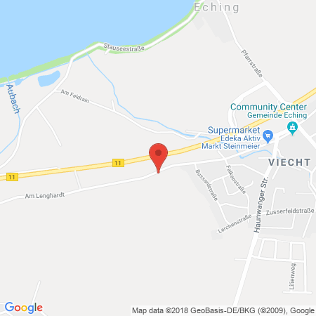 Position der Autogas-Tankstelle: AVIA Winkelmayer, Wagner GmbH in 84174, Eching