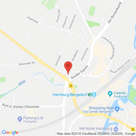 Standort der Tankstelle: ESSO Tankstelle in 21033, HAMBURG