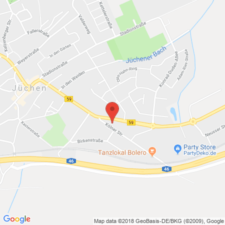 Standort der Tankstelle: SB Tankstelle in 41363, Juechen