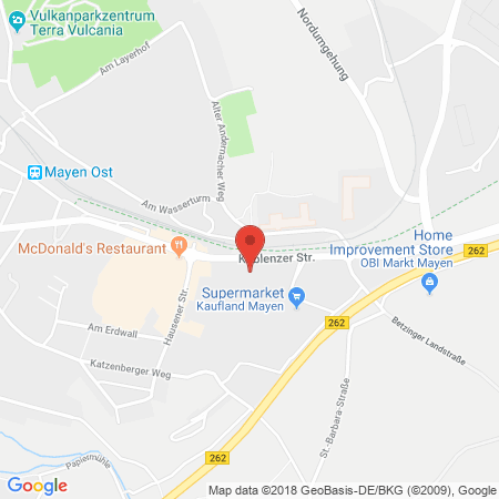 Standort der Tankstelle: MHT Mineralöle Vertriebs GmbH in 56727, Mayen