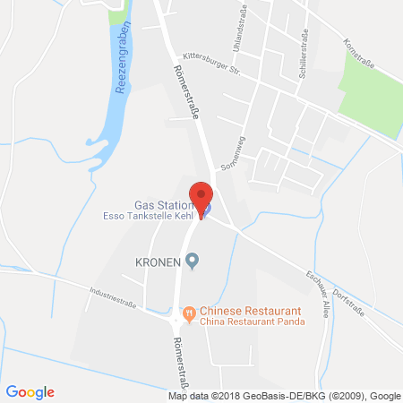 Standort der Tankstelle: ESSO Tankstelle in 77694, KEHL