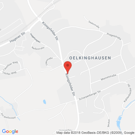 Standort der Tankstelle: Raiffeisen Tankstelle in 58256, Ennepetal