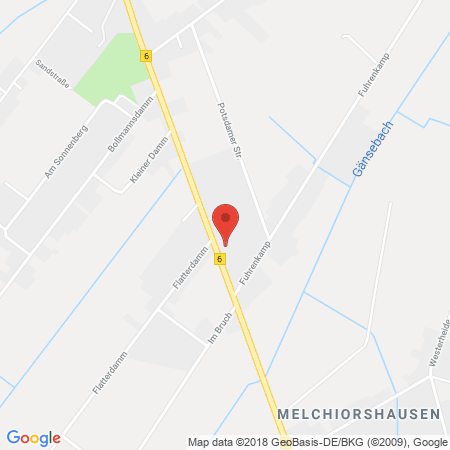 Position der Autogas-Tankstelle: Weyhe in 28844, Weyhe