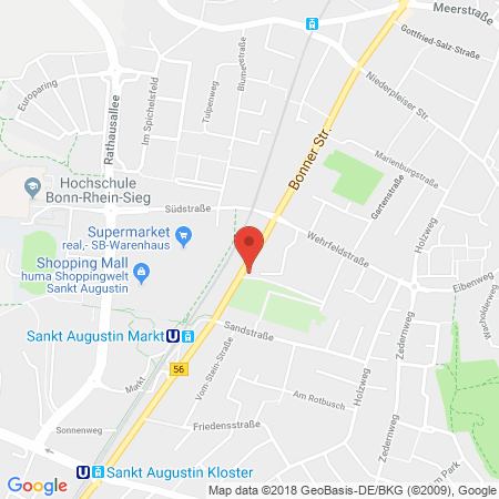 Standort der Tankstelle: ARAL Tankstelle in 53757, Sankt Augustin